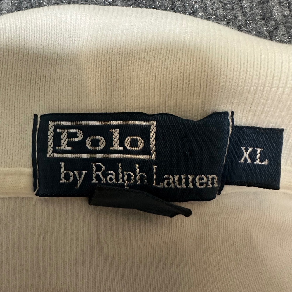 Polo Ralph Lauren Mens XL White Short Sleeve Cotton Pony Logo Polo Shirt - Picture 3 of 6